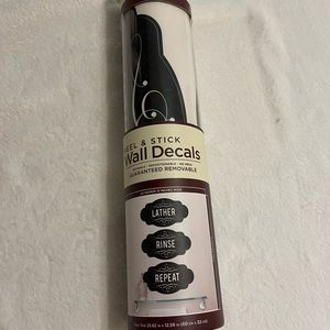 Lather Rinse Repeat Wall Decal